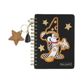 Leather Notebook Mickey Sorcerer & Stitch Midas by Romero Britto *