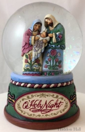 "Waterbal Holy Family" H16cm Jim Shore 4060586  SUPERAANBIEDING *