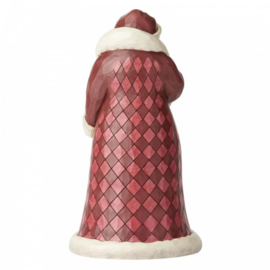 Quietly He Comes  Regal Santa with Staff Figurine Jim Shore 6004135 Retired laatste exemplaren *