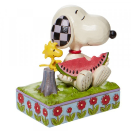 Snoopy & Woodstock  , H11cm Jim Shore 6010113, retired , aanbieding
