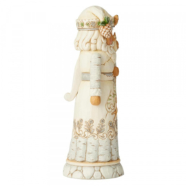 White Woodland Nutcracker * H27cm Jim Shore 6004171 Notenkraker SUPERAANBIEDING