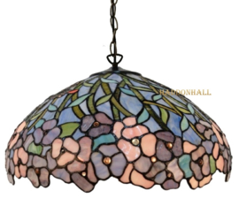5453 Hanglamp Tiffany Ø51cm Wisteria Pink