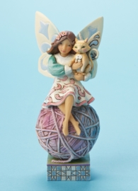 Feline Fairy H13cm Jim Shore 4014981 uit 2009 , retired  , laatste exemplaar