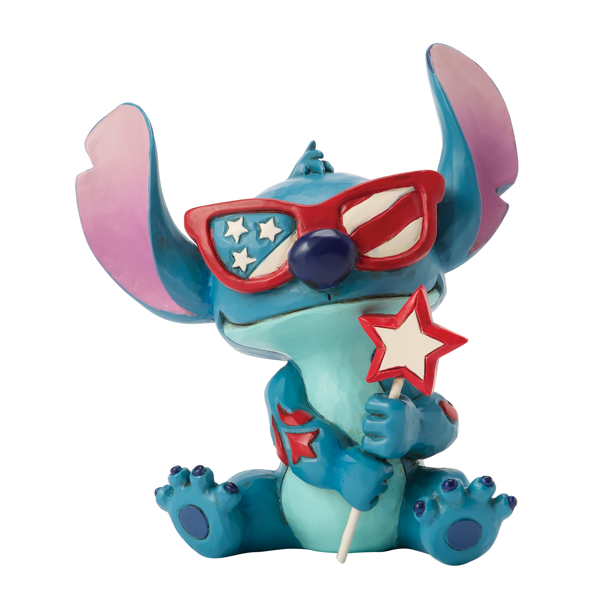Stitch Patriotic Mini Figurine H 9 cm Jim Shore 6017851