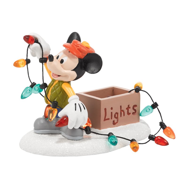 Mickey Lights Up Christmas Disney Village by D56 4038634