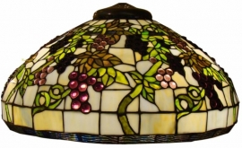 5340 * Tafellamp Tiffany H77cm Ø51cm  Druva