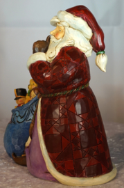 Silent Night Delivery 17cm Jim Shore Santa 4037599 Kerstman uit 2013 retired , laatste exemplaar