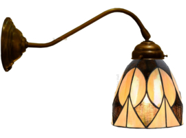 8118 * Wandlamp met Tiffany kap Ø13cm Parabola