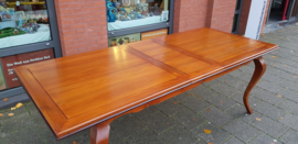 Tafel Uittrektafel 200+40 x 100cm Massief Teakhout