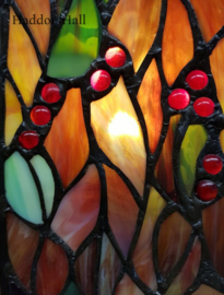 9235  Tiffany lamp H35cm Miniwindlicht