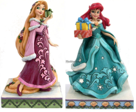 Christmas Prinsessen - Set van 2 - Rapunzel & Ariel