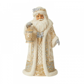 Holiday Lustre Santa Season to Shine H 26cm Jim Shore 6009396 retired, laatste exemplaren *