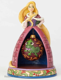 RAPUNZEL & PASCAL  Tidings of Joy  * H20cm Jim Shore 4057944 retired, laatste exemplaar.