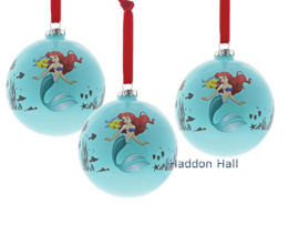 Ariel Bauble Ø10cm Set van 3 Kerstballen A29681