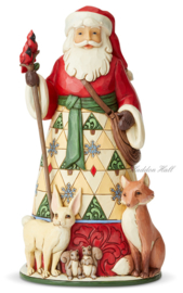 Event Exclusive - Santa Animals -H26cm  Jim Shore 6005246  Eventpiece 2019 retired *