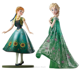 Frozen ANNA & ELSA Forever Set van 2 Figurines Showcase Disney , laatste set uit 2015.