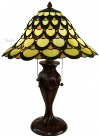 5814 Tafellamp Tiffany H58cm 40cm Bodiam