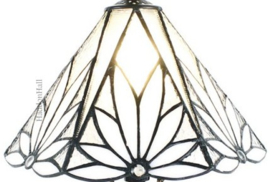6191 95 * Hanglamp Tiffany Ø20cm Star of Bethlehem