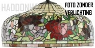 1205 * Vloerlamp Tiffany H165cm Ø48cm Glass House