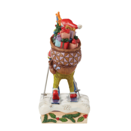 Grinch Skiing H17cm Jim Shore 6015216 *
