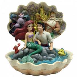 Ariel - Set van 2 beelden - Ariel Shell & Treasure Keeper , retired *   superaanbieding