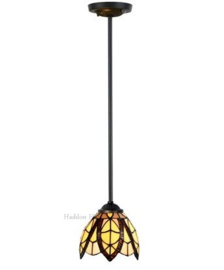 8119 8160 * Hanglamp Rond met Tiffany kap Ø15cm Flow Souplesse