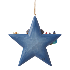 Nativity Star Ornament uit 2021  H10cm Jim Shore 6009696 * Retired