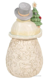 Snowman with Evergreen H20cm Jim Shore 6008362 retired *