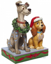 Lady & The Vagabond H17cm Jim Shore 6007071 retired * Lady and the Tramp