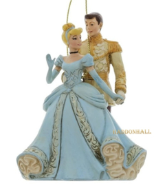 Cinderella & Prince Ornament  H10cm Jim Shore 6017549