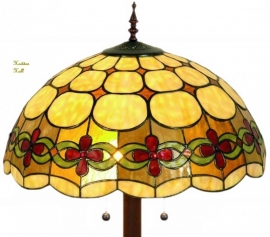 5427 9454 * Vloerlamp Tiffany Ø50cm Victoria Ronde voet