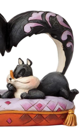 PEPE LE PEW & PENELOPE  Hello Cherie  H12,5cm Jim Shore, retired *