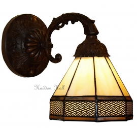 5819 8829 * Wandlamp met Tiffany kap Ø18cm Wall Deco