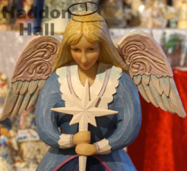 Nativity Angel Statue H 50cm! Jim Shore 4059402 Supersize Kerst Engel uit 2017 retired * aanbieding