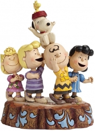 SNOOPY "Hooray!" 65th Anniversary H20cm Jim Shore 4044685 beschadigd