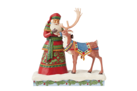 Lapland Santa with Reindeer *  H21cm Jim Shore 6015498