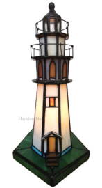 6006 Tiffany lamp H25cm Vuurtoren