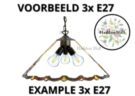 8435 Hanglamp Tiffany Ø50cm Styled Flower