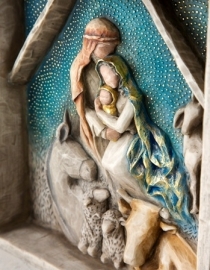 Kerstgroep Willow Tree "Starry Night Nativity" H21cm Susan Lordi Kerststal nr. 27370