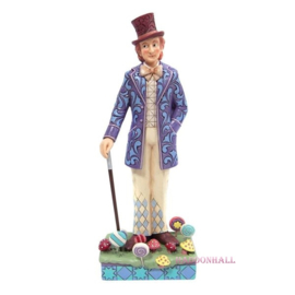 Willy Wonka with Cane Figurine H27cm Jim Shore 6013719 *