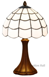 5936 * Tafellamp Tiffany H41cm Ø25cm Art Deco Paris