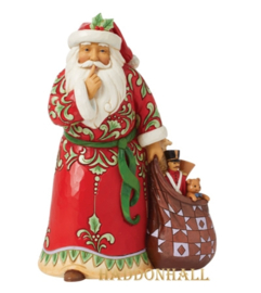 Shush Santa  *  H21cm Jim Shore 6015500