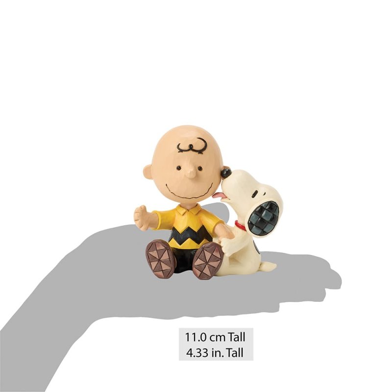 Charlie & Snoopy H11cm Jim Shore 6017915 , op voorraad.