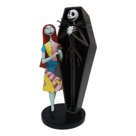 Nightmare - Jack & Sally Coffin Figurine H24cm Disney Showcase 6016742