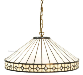 5984 97 * Hanglamp Tiffany Ø40cm White Diamond