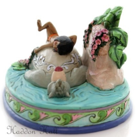 MOWGLI & BALOO Floating Friends  B21cm Jim Shore 4048659 retired* uitverkocht