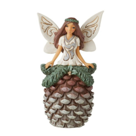 Fairy with Pinecone Skirt H15cm Jim Shore 6011627 aanbieding