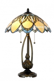 5320 * Tafellamp Tiffany H60cm Ø40cm Alphonse