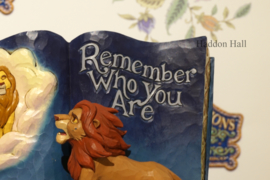 Lion King Storybook  Remember Who You Are  H16cm Jim Shore 6001269 retired *