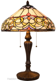 5905 Tafellamp Tiffany H63cm Ø40cm Norman